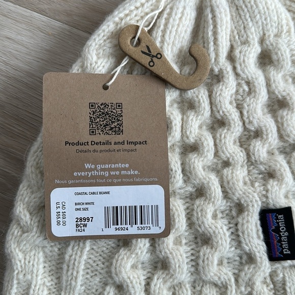 Patagonia Coastal Cable Beanie - Picture 6 of 8